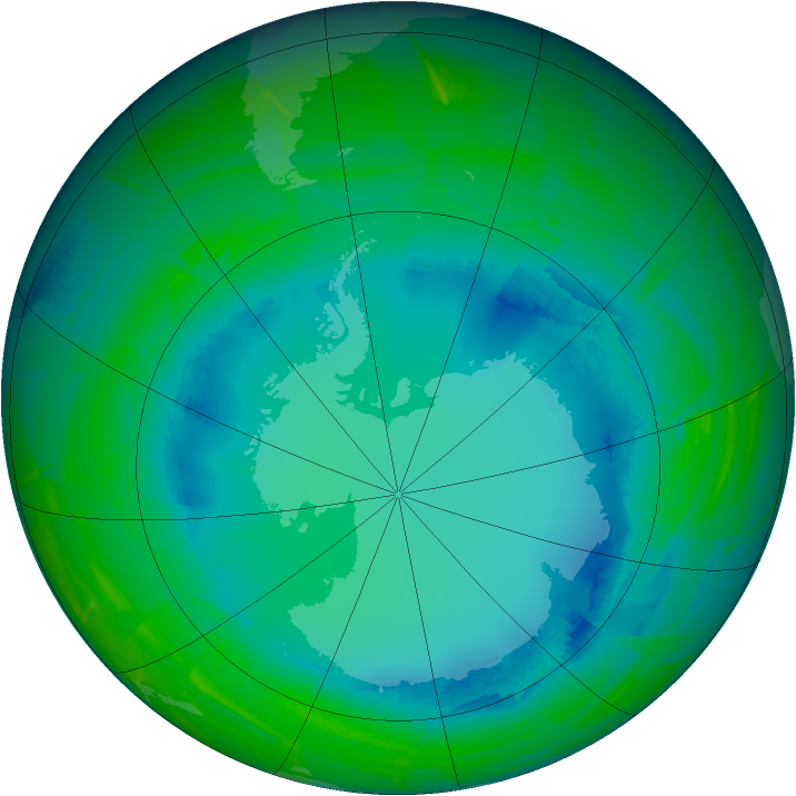 Ozone Map 2009-08-06